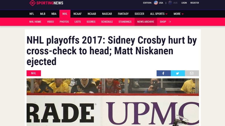 Sporting News. Sporting News.