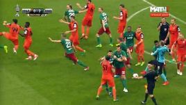 Драка в концовке финала Кубка России.