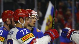 Воскресенье. Кельн. Италия - Россия - 1:10. Артемий ПАНАРИН и Вадим ШИПАЧЕВ.