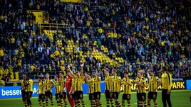 Европа зовет! "Хоффенхайм" уступает в Дортмунде, Лейпциг громит "Герту"