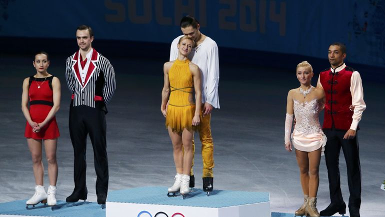 2014 год. Сочи. Федор Климов, Ксения Столбова. Фото REUTERS 2014 год. Сочи. Федор Климов, Ксения Столбова. Фото REUTERS