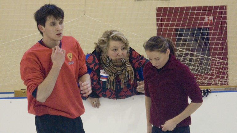 2006 год. Новогорск. Максим ТРАНЬКОВ, Татьяна ТАРАСОВА, Мария МУХОРТОВА. Фото Александр ВИЛЬФ 2006 год. Новогорск. Максим ТРАНЬКОВ, Татьяна ТАРАСОВА, Мария МУХОРТОВА. Фото Александр ВИЛЬФ