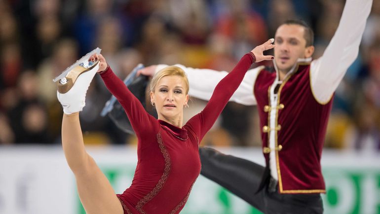 Татьяна ВОЛОСОЖАР и Максим ТРАНЬКОВ. Фото REUTERS Татьяна ВОЛОСОЖАР и Максим ТРАНЬКОВ. Фото REUTERS