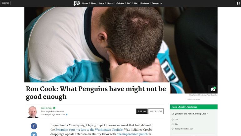 The Pittsburg Post-Gazette. The Pittsburg Post-Gazette.