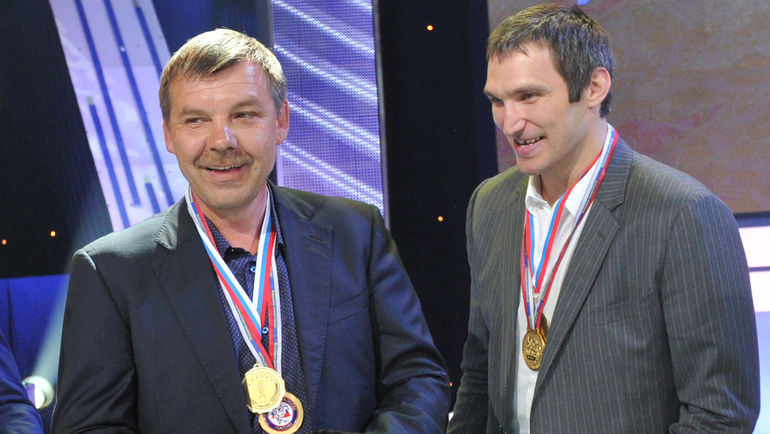 Олег ЗНАРОК и Александр ОВЕЧКИН. Фото REUTERS Олег ЗНАРОК и Александр ОВЕЧКИН. Фото REUTERS