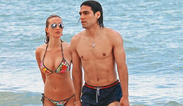 Наталья ВЕЛЕС (слева) и Радамель ФАЛЬКАО. Наталья ВЕЛЕС (слева) и Радамель ФАЛЬКАО.