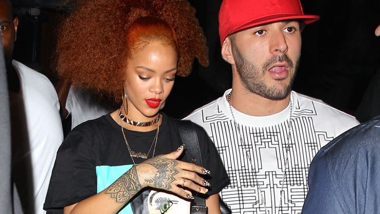 РИАННА (слева) и Карим БЕНЗЕМА. РИАННА (слева) и Карим БЕНЗЕМА.