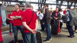 Как сломанный поезд задержал Россию в Кельне