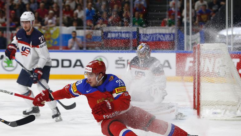 Вторник. Кельн. Россия - США - 3:5. Ивано ПРОВОРОВ. Фото REUTERS Вторник. Кельн. Россия - США - 3:5. Ивано ПРОВОРОВ. Фото REUTERS