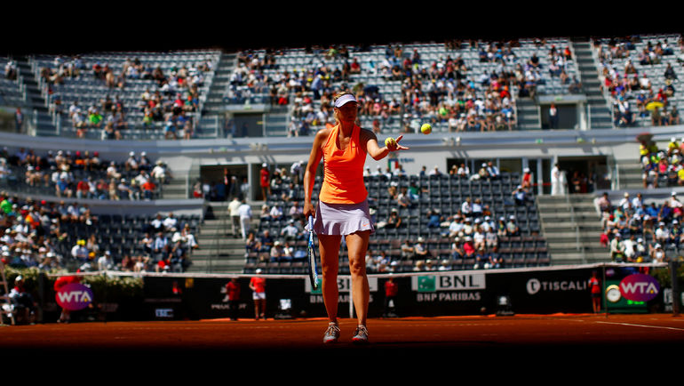 Мария ШАРАПОВА в Риме. Фото REUTERS Мария ШАРАПОВА в Риме. Фото REUTERS