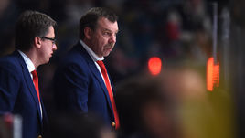 Олег ЗНАРОК (справа) и Харийс ВИТОЛИНЬШ.