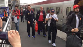 Как сборная России приехала во Францию