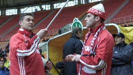 2002 год. Сергей БЕЛОГОЛОВЦЕВ и Михаил ШАЦ.