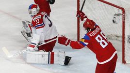 Сегодня. Париж. Россия – Чехия – 3:0. Россияне вышли в полуфинал чемпионата мира-2017.