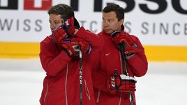 Сегодня. Кельн. Харийс ВИТОЛИНЬШ (слева) и Илья ВОРОБЬЕВ.