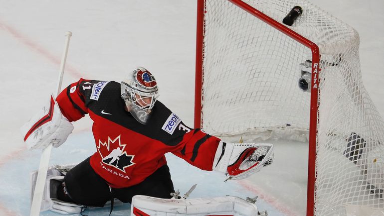 Вратарь сборной Канады на чемпионате мира-2017 Кэлвин ПИКАР. Фото AFP Вратарь сборной Канады на чемпионате мира-2017 Кэлвин ПИКАР. Фото AFP