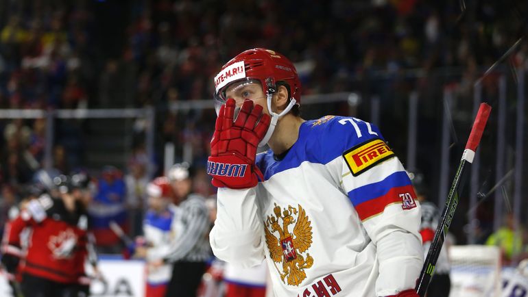 Суббота. Кельн. Канада - Россия - 4:2. Артемий ПАНАРИН. Фото AFP Суббота. Кельн. Канада - Россия - 4:2. Артемий ПАНАРИН. Фото AFP