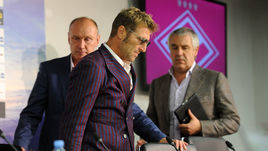 Массимо КАРРЕРА, Александр ЖИРКОВ и Сергей РОДИОНОВ.