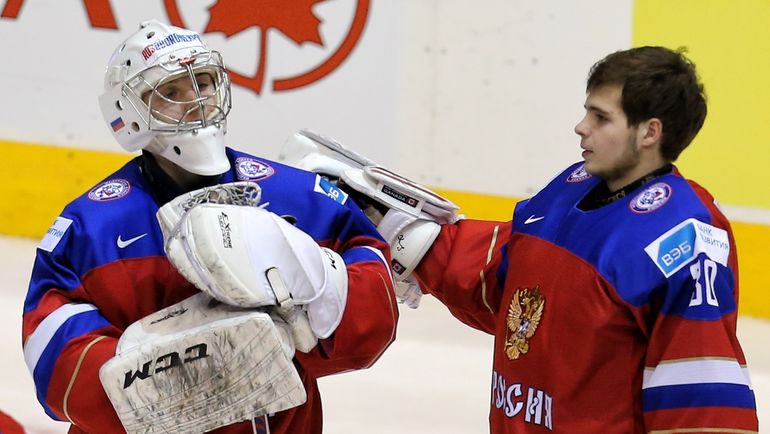 Илья СОРОКИН и Игорь ШЕСТЕРКИН. Фото photo.khl.ru Илья СОРОКИН и Игорь ШЕСТЕРКИН. Фото photo.khl.ru