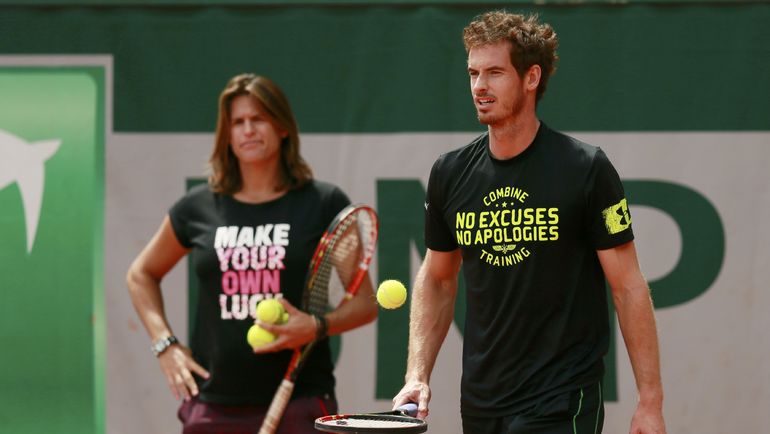 Амели МОРЕСМО и Энди МАРРЭЙ. Фото REUTERS Амели МОРЕСМО и Энди МАРРЭЙ. Фото REUTERS