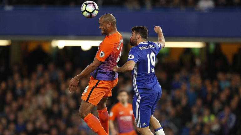 Винсен КОМПАНИ и Диегу КОСТА. Фото REUTERS Винсен КОМПАНИ и Диегу КОСТА. Фото REUTERS