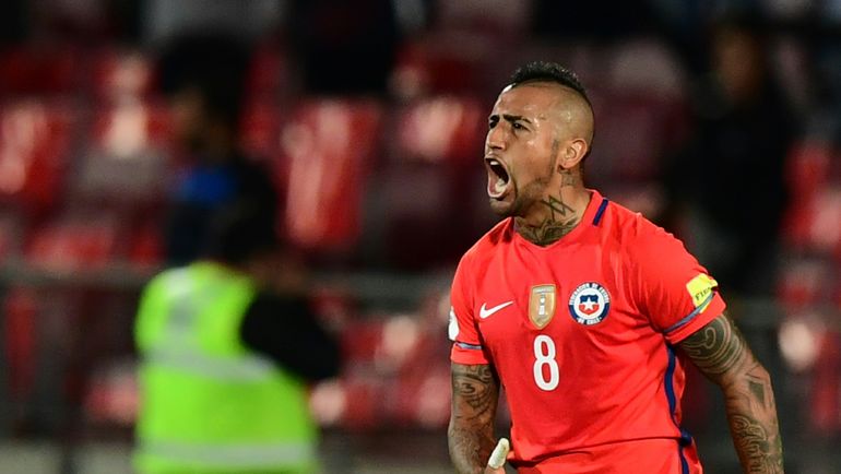 Лидер сборной Чили Артуро ВИДАЛЬ. Фото REUTERS Лидер сборной Чили Артуро ВИДАЛЬ. Фото REUTERS