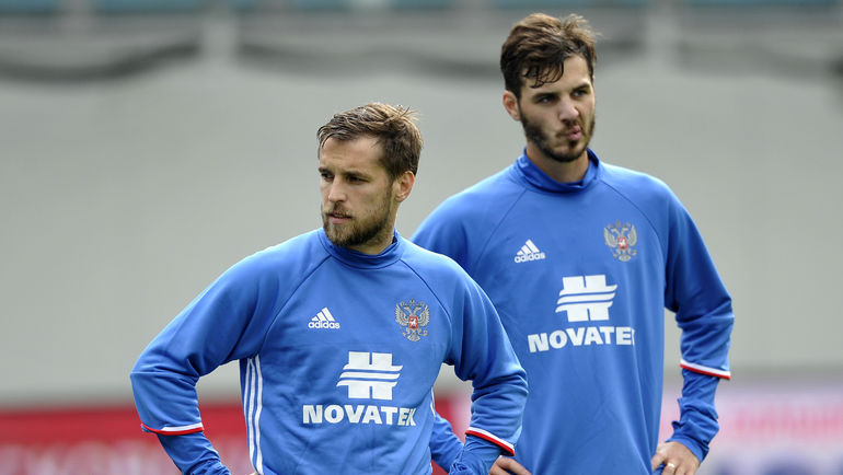 Дмитрий КОМБАРОВ, Александр ЕРОХИН. Фото Константин РЫБИН, РФС Дмитрий КОМБАРОВ, Александр ЕРОХИН. Фото Константин РЫБИН, РФС