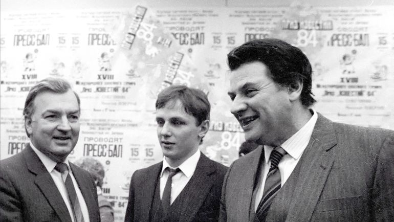 Михаил ДЕРЖАВИН, Игорь ЛАРИОНОВ и Александр ШИРВИНДТ (слева направо). Фото Игорь УТКИН Михаил ДЕРЖАВИН, Игорь ЛАРИОНОВ и Александр ШИРВИНДТ (слева направо). Фото Игорь УТКИН