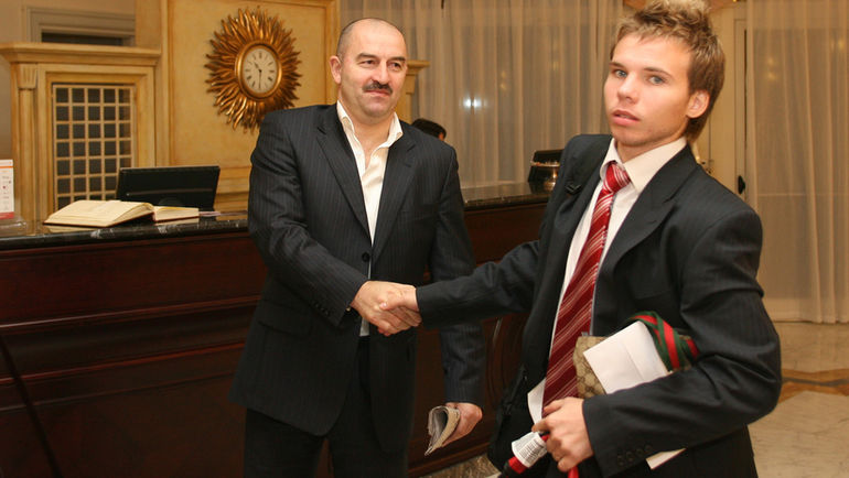 2006 год. Станислав ЧЕРЧЕСОВ и Роман ШИШКИН. Фото Александр ВИЛЬФ 2006 год. Станислав ЧЕРЧЕСОВ и Роман ШИШКИН. Фото Александр ВИЛЬФ