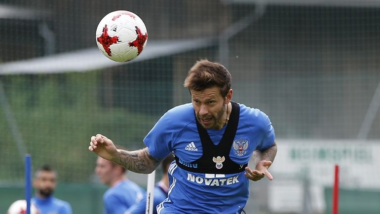 Тренировка сборной России. Фото Официальный сайт РФС Тренировка сборной России. Фото Официальный сайт РФС