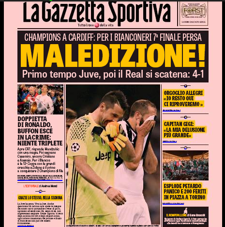 La Gazzetta dello Sport. La Gazzetta dello Sport.