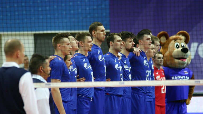 Сборная России по волейболу. Фото FIVB Сборная России по волейболу. Фото FIVB
