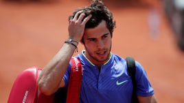 Сегодня. Париж. Карен ХАЧАНОВ после поражения от Энди Маррэя.