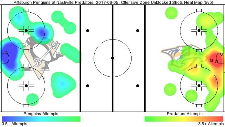 Карта бросков четвертого матча серии. Карта бросков четвертого матча серии.