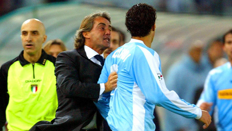 2003 год. Роберто МАНЧИНИ и Бернардо КОРРАДИ. Фото REUTERS 2003 год. Роберто МАНЧИНИ и Бернардо КОРРАДИ. Фото REUTERS