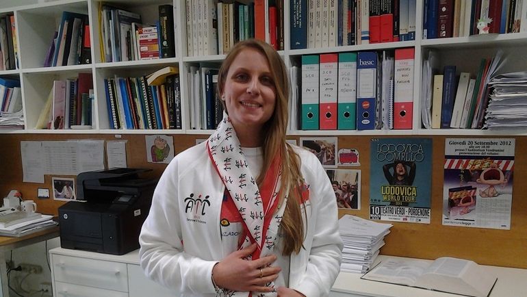 Сара ФАБРИС. Фото ailpordenone.com Сара ФАБРИС. Фото ailpordenone.com