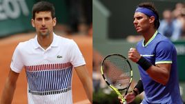 Сегодня. Париж. Новак ДЖОКОВИЧ, Рафаэль НАДАЛЬ.