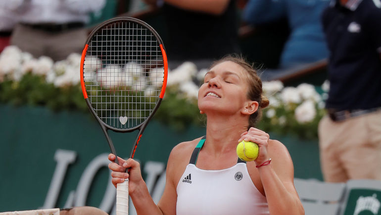 Четверг. Париж. Симона ХАЛЕП. Фото REUTERS Четверг. Париж. Симона ХАЛЕП. Фото REUTERS