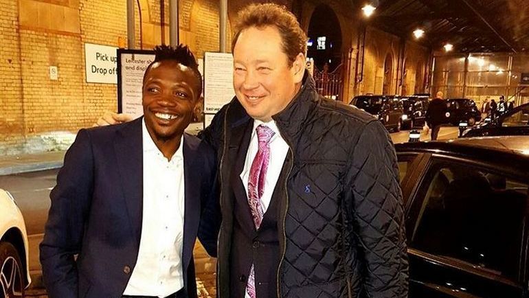 Леонид СЛУЦКИЙ (справа) и экс-армеец Ахмед МУСА. Леонид СЛУЦКИЙ (справа) и экс-армеец Ахмед МУСА.