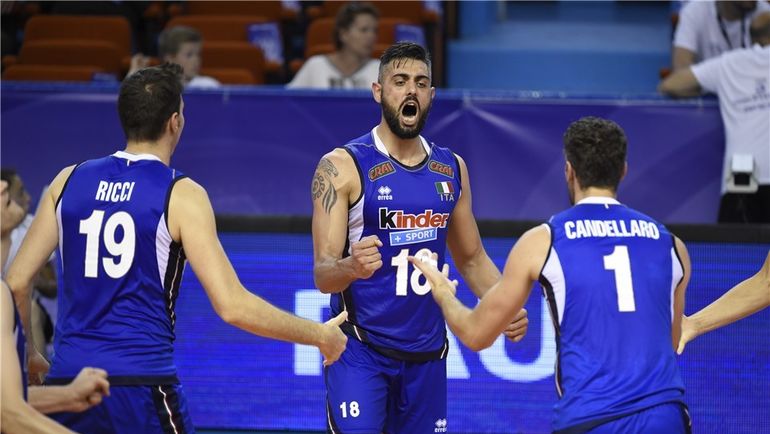 Италия не смогла обыграть Россию. Фото FIVB Италия не смогла обыграть Россию. Фото FIVB