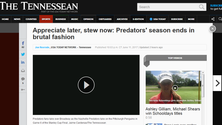 The Tennessean. The Tennessean.