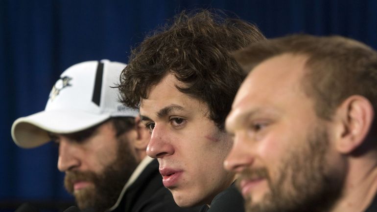 2009 год. Максим ТАЛБО,Евгений МАЛКИН, Сергей ГОНЧАР (слева направо). Фото AFP 2009 год. Максим ТАЛБО,Евгений МАЛКИН, Сергей ГОНЧАР (слева направо). Фото AFP