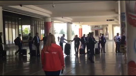 Сборная Германии прилетела в Россию