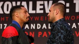 12 апреля. Лос-Анджелес. Андре УОРД и Сергей КОВАЛЕВ.