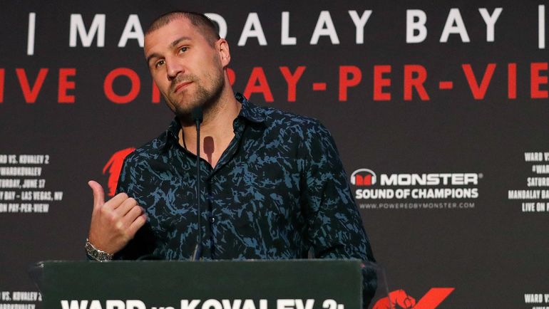 Сергей КОВАЛЕВ перед реваншем против Андре УОРДА. Фото AFP Сергей КОВАЛЕВ перед реваншем против Андре УОРДА. Фото AFP