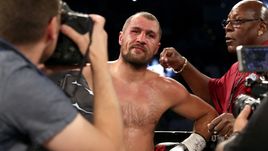 Суббота. Лас-Вегас. Сергей КОВАЛЕВ после поражения от Андре Уорда.