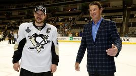 Сидни КРОСБИ и Марио ЛЕМЬЕ.