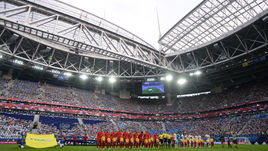 Суббота. Санкт-Петербург. Россия – Новая Зеландия – 2:0. Стадион "Санкт-Петербург" принял стартовый матч Кубка конфедераций-2017.