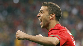 2010 год. СИМАУ САБРОЗА в составе сборной Португалии.