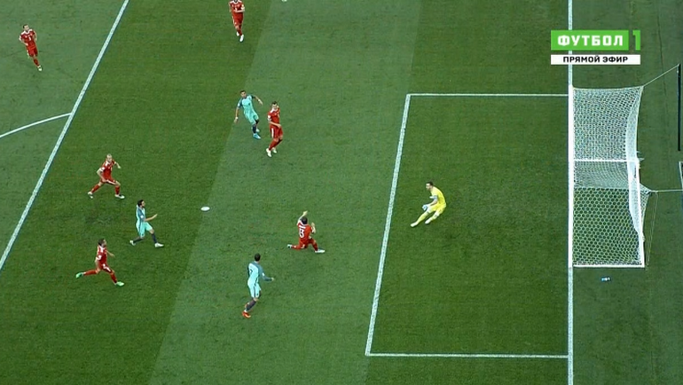Гол Криштиану Роналду. Гол Криштиану Роналду.